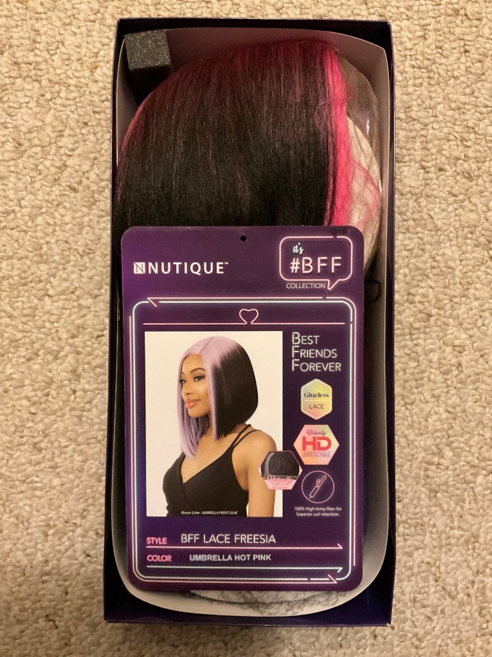 Nutique Lace front wig BFF collection